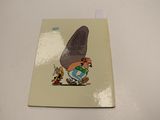 a picture of a card with a cartoon character on it