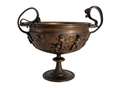 MAISON BARBEDIENNE (dans le goût de), Coupe circulaire sur p…