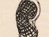 une image représentant le dessin d'une chaise avec un panier posé sur le dossier