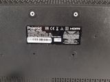 a close up of the back of a laptop computer