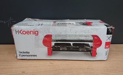 Appareil à raclette HKOENIG - RP2 - Jusqu'à 2 personnes - Pl…