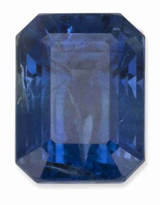 Saphir Bleu Naturel DE Tanzanie (Avec Certificat)