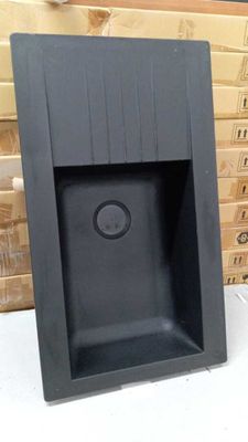 Evier noir mat 50x86cm - NEUF, destockage usine sans emballa…