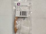 a plastic bag with a wooden spoon inside of it
