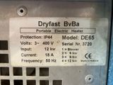 a picture of a dryfast bvba label on the side of a machine