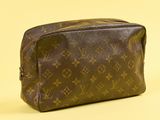 trousse de toilette Louis Vuitton en toile Monogram
