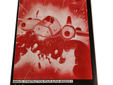 a picture of a magazine with a picture of a space ship on it