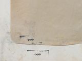 a piece of paper that has been torn off