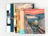 three books that are sitting on top of each other