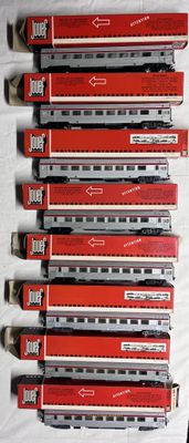 JOUEF – Ho – lot de 8 wagons de la T.E.E. voyageurs  – Réf 864. – Bel  - Photo 1