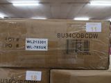 a stack of boxes sitting on top of each other in a store