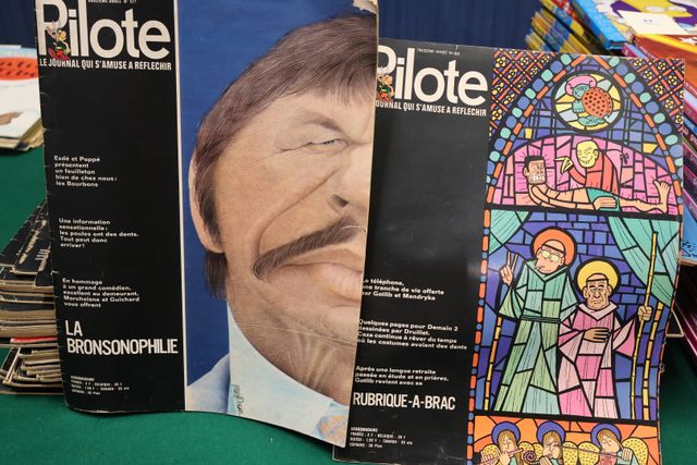 « PILOTE, le journal qui s’amuse à réfléchir », environ 100 numér...
