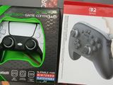 a box with a game controller in it on a table
