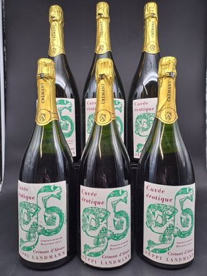 6 Mags CREMANT D'ALSACE CUVEE EROTIQUE(el decollee) Domaine …