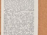 an old book with a piece of paper on top of it