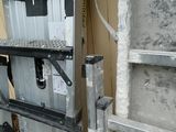 a ladder that is leaning against a wall