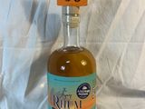 a bottle of liquor that is sitting on a table