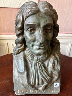 an image of a statue of a woman on a wooden table