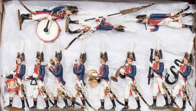 C.B.G. Mignot. 1er Empire. Musiciens de la Garde.