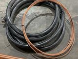 many different types of wires and wires on the floor