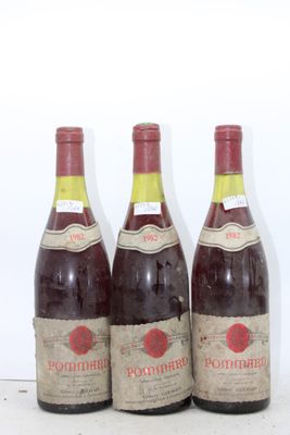 1982, POMMARD, Grand Vin de Bourgogne,Gilbert Germain, 3 bll…