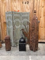 Décoration de jardin comprenant oiseaux en fer soudé, lampes… (photo 2)
