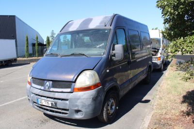 a van that is parked on the side of the road