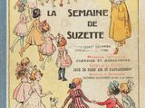 un vieux livre pour enfants français avec des illustrations d'enfants en train de jouer