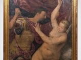 an image of a painting of a man and a woman in a room
