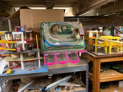 Lot de 4 circuits et garages en réduction - Photo 1