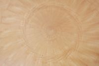 Table basse de forme ronde en citronnier (photo 3)