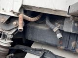 a close up of the front end of a semi truck