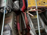 a box full of assorted electrical tools in it