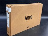 a box with a black and white logo on it sitting on a table