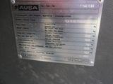 a close up of a sign on the side of a machine