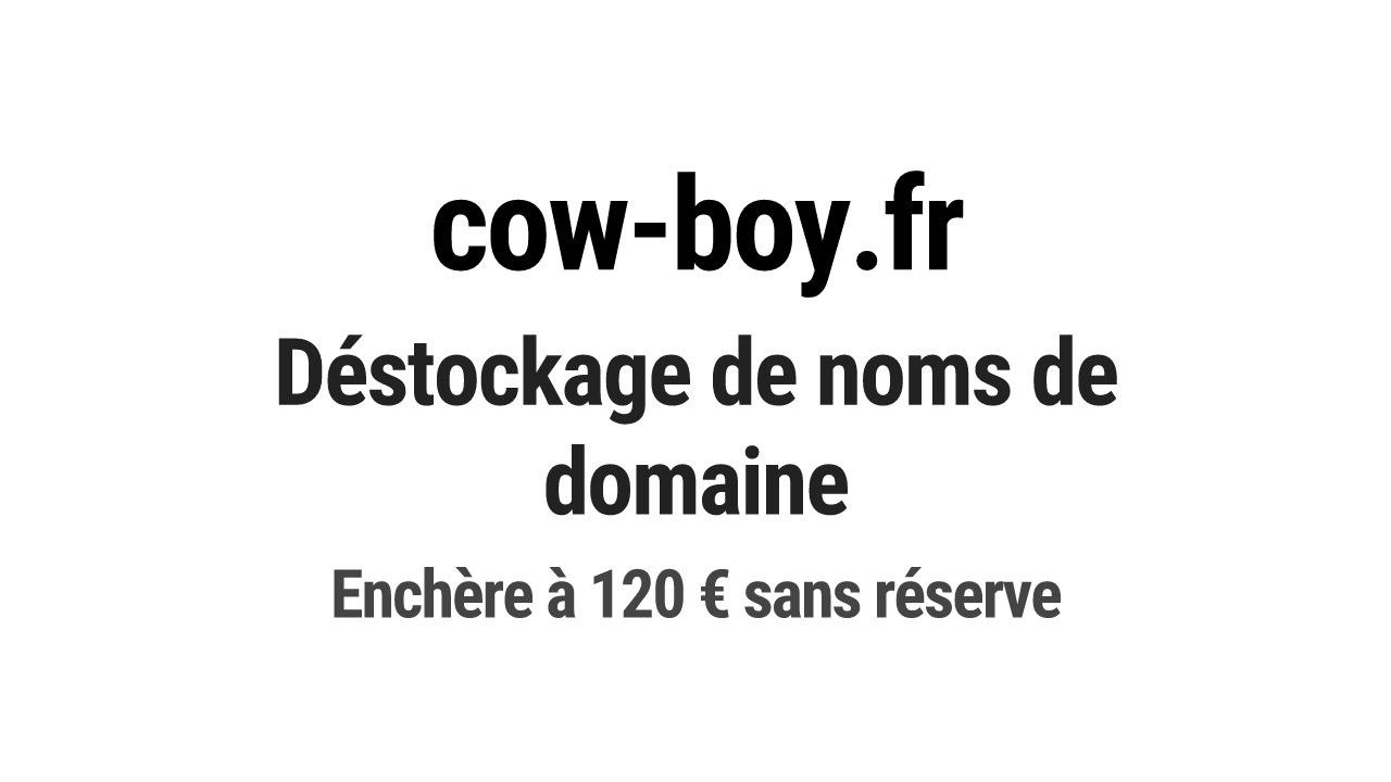 Destockage & Invendus