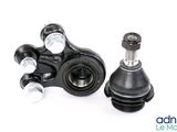 a close up of two different types of ball joints on a white background