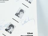 an image of a book with a picture of the beatles on it