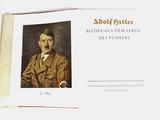 a book with a picture of a man in a military uniform