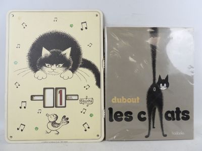 DUBOUT, Les chats, Editions Hoebeke, 1987.