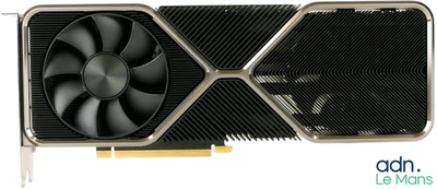 an image of a close up of a video card with a fan