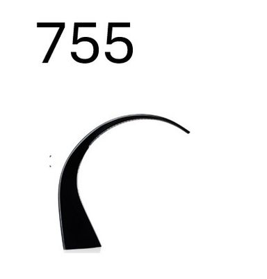 une image en noir et blanc représentant un chiffre sur fond blanc