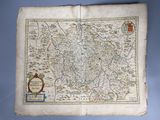 an old map of england with the borders of england and wales