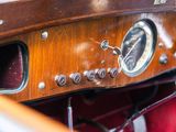 a close up view of a dashboard of a car