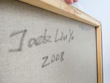 a picture of a painting with a handwritten name on it