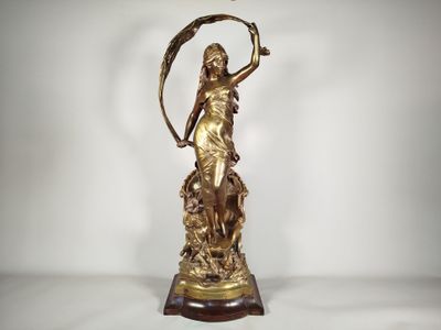 Auguste MOREAU (1834-1917) : « Char de l'Aurore », groupe sc…