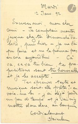a close up of a handwritten letter on a piece of paper