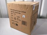 a cardboard box that is sitting on a table