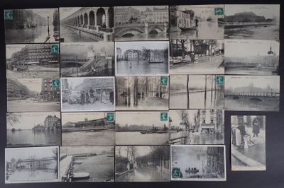 1 lot de plus de 270 cartes anciennes 1900/1920 de Paris, de…