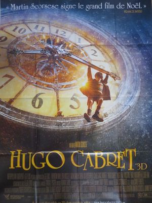 affiche du film « Hugo Cabret », mettant en scène le personnage d'Hugo Cabret